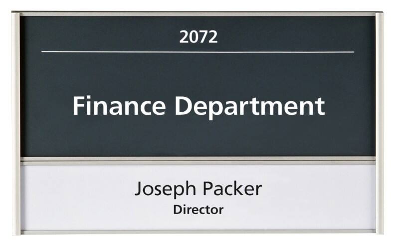 Ultradex Türschild Aluminium 18 x 10,8 cm 310677