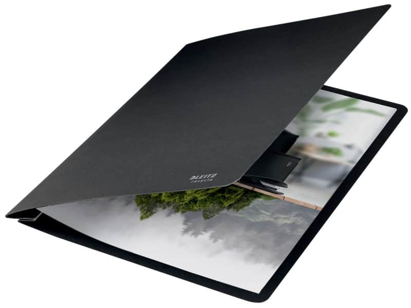 Leitz Schnellhefter DIN A4 Schwarz Recycelt 100% Karton