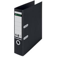 Leitz 180° Recycle Ordner DIN A4 82 mm Schwarz 2 Ringe 1018 Pappkarton Hochformat
