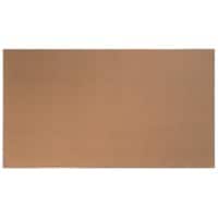 Nobo Kork Pinnwand Wandmontage 188 (B) x 106 (H) cm Braun