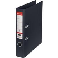 Esselte No.1 Power Ordner DIN A4 50 mm Schwarz 2 Ringe 627576 Pappkarton Hochformat