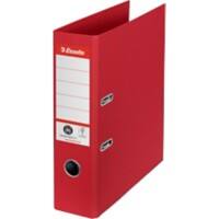 Esselte No.1 Power Ordner DIN A4 75 mm Rot 2 Ringe 627568 Pappkarton Hochformat