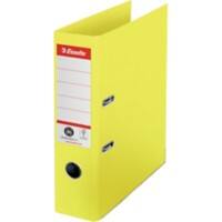 Esselte No.1 Power Ordner DIN A4 75 mm Gelb 2 Ringe 627566 Pappkarton Hochformat