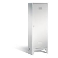 C+P Spind Classic H1850x610xT500mm Korpus: Lichtgrau Türenfarbe: Lichtgrau Abteile: 1 Türen: 1 Abteilbreite: 300mm