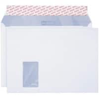 Elco Premium Briefumschläge Mit Fenster C4 324 (B) x 229 (H) mm Abziehstreifen Weiß 100 g/m² 250 Stück