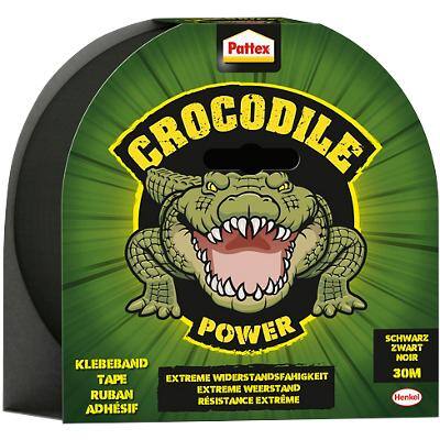 Pattex Crocodile Power Tape Schwarz 30m