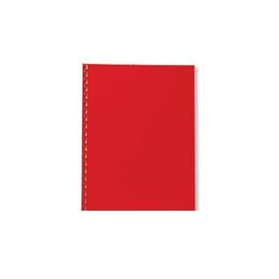GBC PolyOpaque Einbanddeckel DIN A4 150 Mikron Rot 100 Stück
