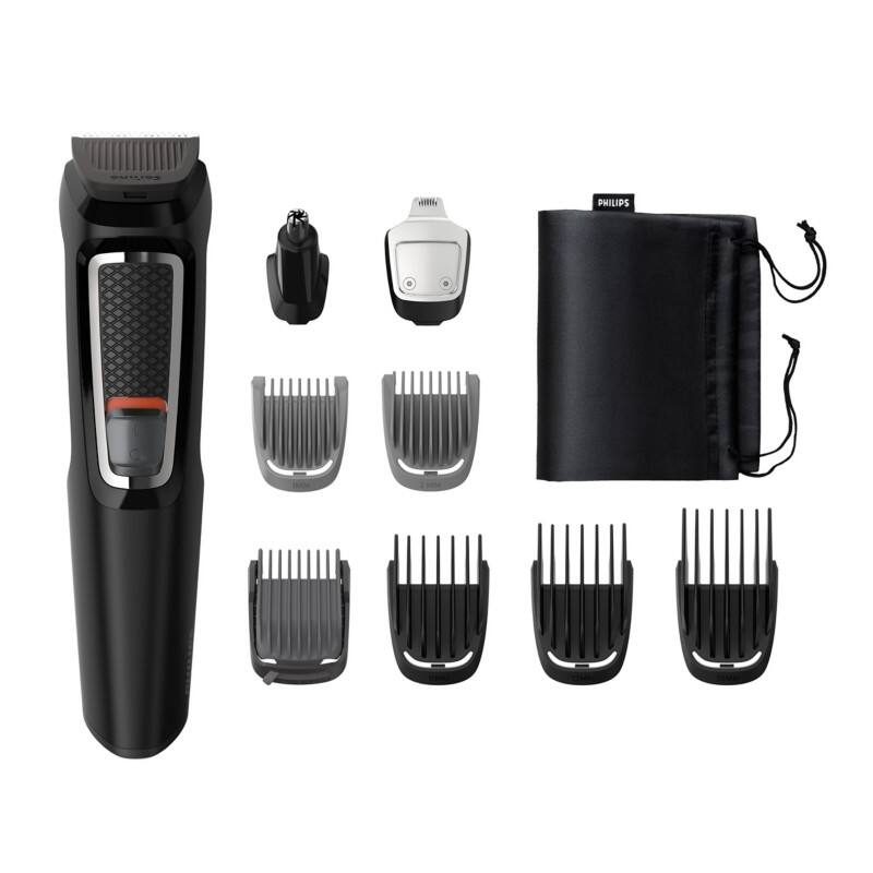 Philips Kopf-Gesicht Trimmer-Set MG3740/15 Schwarz