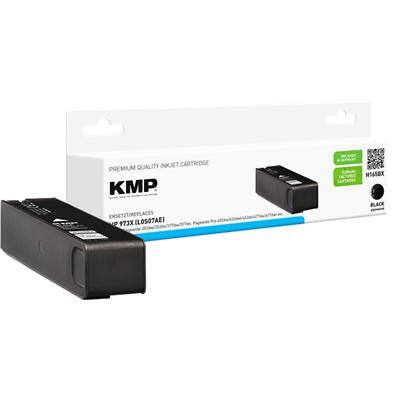 KMP Kompatibel HP 973X Tintenpatrone L0S07AE Schwarz