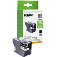 KMP B58BX Tintenpatrone Kompatibel mit Brother LC-3219XLBK Schwarz