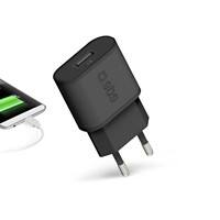SBS Reiseladegerät TETR1USB1APOL Schwarz
