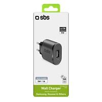 SBS Reiseladegerät TETR1USB1ASTD Schwarz