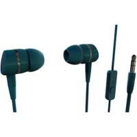 VIVANCO SmartSound Verkabelt Stereo Ohrhörer 3.5 mm Jack Mikrofon Blau
