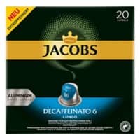Jacobs Lungo 6 Decaffeinato Kaffeekapseln 20 Stück à 5.2 g