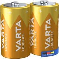 VARTA Batterie Longlife D Blister 2