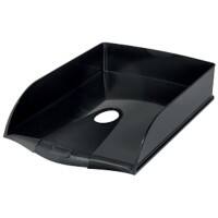 Leitz Recycle Briefablage 5324 DIN A4 CO2 Neutral 98% Recycelter Kunststoff Schwarz 25,5 x 38,5 x 7 cm