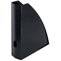 Leitz Recycle Stehsammler 5326 DIN A4 CO2 Neutral 98% Recycelter Kunststoff Schwarz 7,5 x 25,8 x 31,2 cm