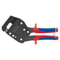 KNIPEX Punch Lock Nietmaschine 90 42 250 Mehrkomponenten-Hüllen   Blau, Rot Werkzeugstahl
