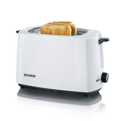 SEVERIN Toaster Schwarz, Weiß 700 W AT 2286