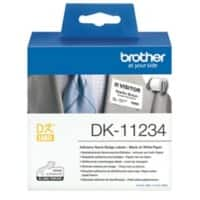 Label Tape Brother DK-11234 Weiß 260 Stück