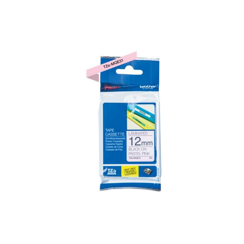 Schriftband Brother TZEMQE31 Pink