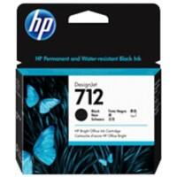 HP 712 Original Tintenpatrone 3ED71A Schwarz