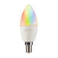 XLAYER Glühbirne Smart Echo 217275 E14 Warmweiß, Mehrfarbig 4.5W