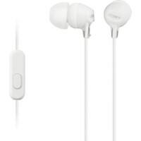 SONY MDREX15APW Verkabelt Stereo Ohrhörer Mikrofon Weiß