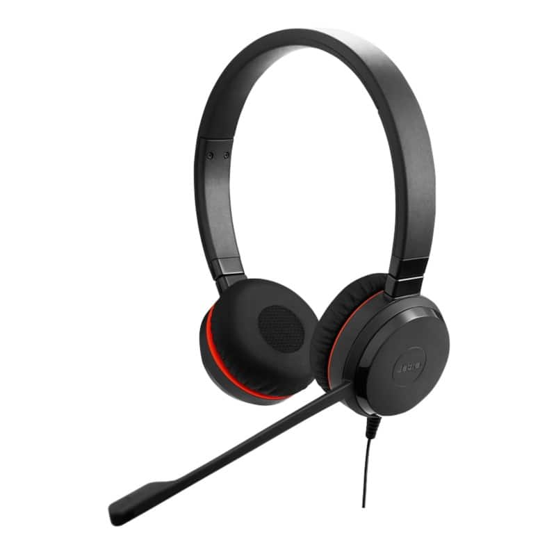 Jabra Evolve Verkabelt Headset Noise Cancelling Microphone Mit Mikrofon Stereo 30 II UC Schwarz