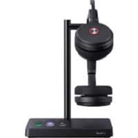 YEALINK WH62 DUAL TEAMS Kabellos Stereo Headset Geräuschunterdrücker Mikrofon Schwarz