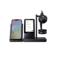 YEALINK WH66 DUAL TEAMS Kabellos Stereo Headset Geräuschunterdrücker Mikrofon Schwarz