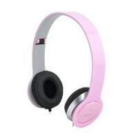 LOGILINK HS0032 Verkabelt Stereo Kopfhörer Mikrofon Pink