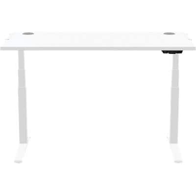 LEVADO Höhenverstellbarer Schreibtisch 1600 X 800 Weiss
