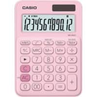 Casio Tischrechner MS-20 UC 12 -stelliges Display Pink