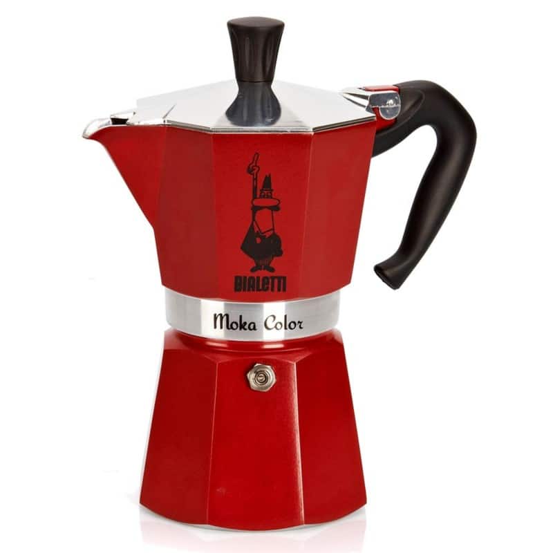 Bialetti Espressomaschine Moka Express 4943 Rot