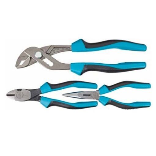 HAZET Zangenset 1859SPC/3    Schwarz, Blau, Silber