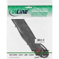 INLINE Steckdosenleiste 16463T 3-Fach