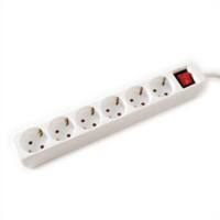 VALUE Steckdosenleiste 19.99.1084 470 mm 6-Fach
