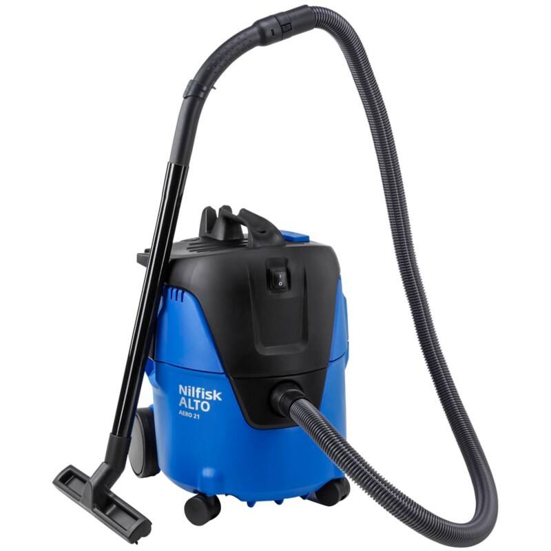Nilfisk Nass-/Trockensauger AERO 21-01 PC Blau, Schwarz