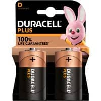 Duracell Batterie PLUS D 18000 mAh Alkali 1.5 V 2 2 Stück