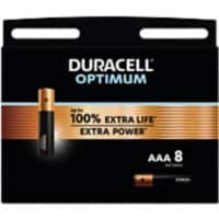 Duracell Batterien Optimum AAA 8 Stück