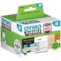 DYMO LW 2112286 Etiketten Weiß Selbstklebend 25 x 25 mm 1700 Etiketten