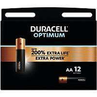 Duracell Batterien Optimum AA 12 Stück