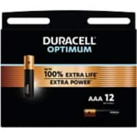 Duracell Batterien Optimum AAA 12 Stück