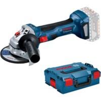 Bosch Winkelschleifer GWS 18V-7 125 mm L-BOXX Blau, Schwarz