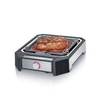 Severin Elektrogrill PG 8545 2300W Rostfreier Stahl 255 x 230 mm Schwarz