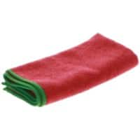 GREENSPEED Mikrofasertücher Rot 40 x 40 x 0,5 cm 3300810 10 Stück