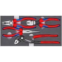 Knipex Zangen-Set 00 20 01 V15 Rot, Blau