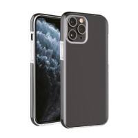 VIVANCO Cover Rock Solid Apple iPhone 12 Pro Max Schwarz, Transparent