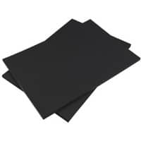 Tutorcraft Konstruktionspapier Schwarz 270 g/m² 200 Blatt